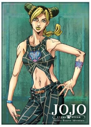 JoJo's Bizarre Adventure Jolyne Cujoh Stone Ocean Magnet