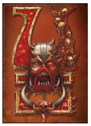 Warhammer 40K Mark of Khorne Magnet
