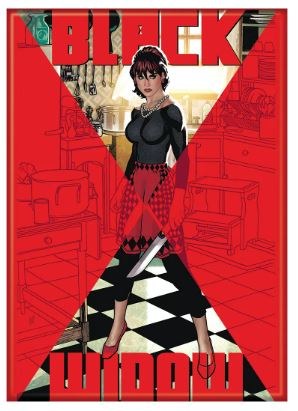 Black Widow Adam Hughes Variant Magnet