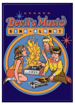 Steven Rhodes Devil's Music Magnet