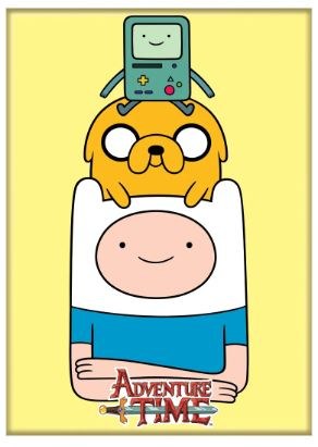 Adventure Time Finn Jake BMO Magnet