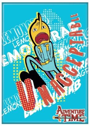 Adventure Time Earl of Lemongrab Magnet