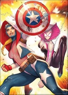 SpiderGwen Gwenverse #2 Nakayama Magnet
