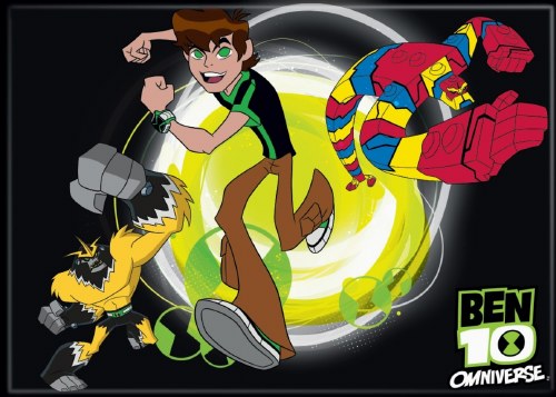 Ben 10 Omniverse Shocksquatch Bloxx Magnet