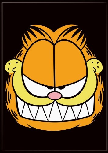 Garfield Teeth Magnet