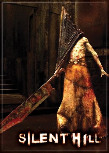 Silent Hill Pyramid Head with Sword Magnet