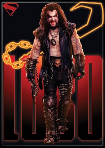DC Supergirl 2026 Lobo on Black Magnet