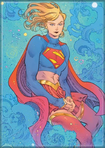 DC Supergirl Woman of Tomorrow Kneeling Magnet