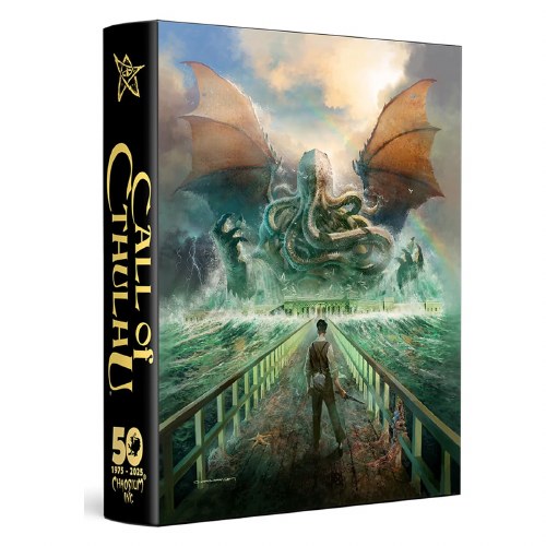 Call of Cthulhu RPG HC Chaosium’s 50th Anniversary Slipcase Set