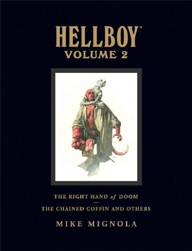 Hellboy Library Edition Vol 02 HC The Right Hand of Doom and The Chained Coffin and Others