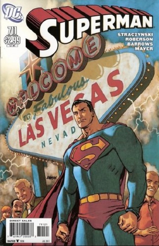 Superman #711 Johnson 1:10 Variant Cover