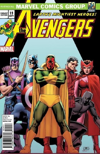 Avengers (2013) #19 Avengers Through the Decades 70s Cover