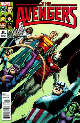 Avengers (2013) #19 Avengers Through the Decades 80s Cover