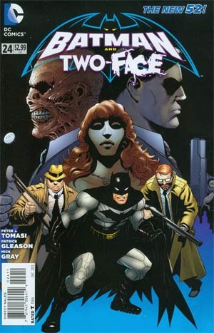 Batman and Robin (2011) #24 Two-Face