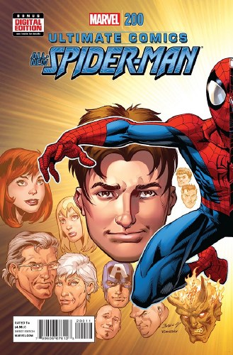 Ultimate Spider-Man (2009) #200 Bagley Cover