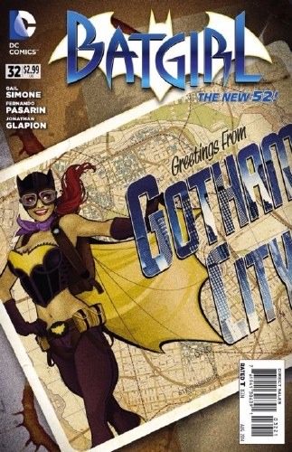 Batgirl (2011) #32 Bombshells Variant Cover