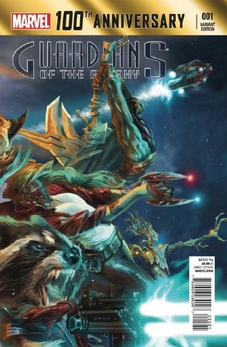 100th Anniversary Special Guardians of the Galaxy #1 Lozano Variant Cover