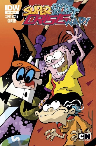 Cartoon Network Super Secret Crisis War #4 Subscription Cover