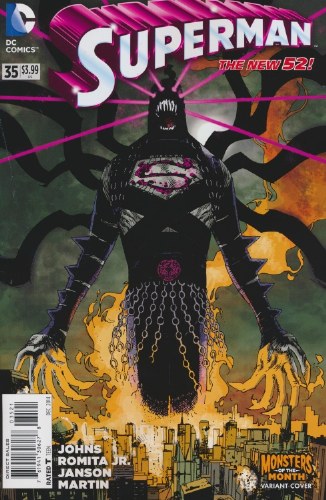 Superman (2011) #35 Monsters Variant Cover