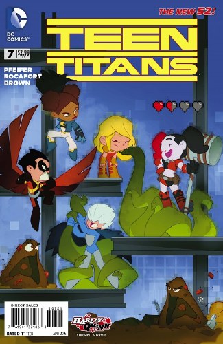 Teen Titans (2014) #7 Harley Quinn Cover