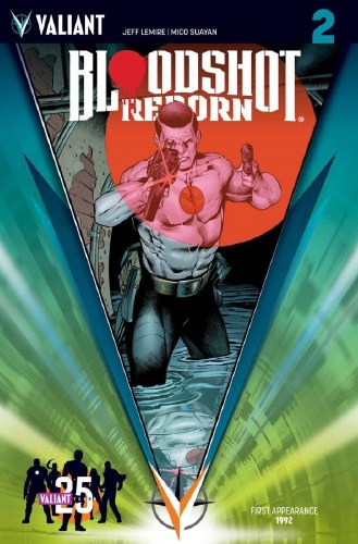 Bloodshot Reborn #2 Sandoval 25th Anniversary Cover