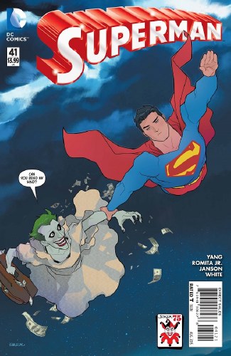 Superman (2011) #41 Joker Variant Cover