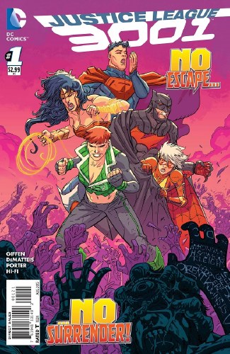 Justice League 3001 #1 Kolins 1:25 Variant