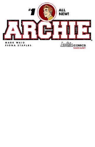 Archie (2015) #1 Blank Cover