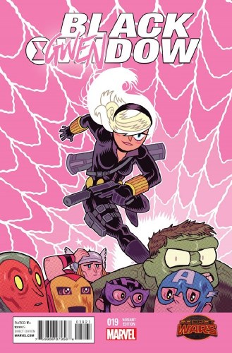 Black Widow (2014) #19 Black GWENdow Variant Cover