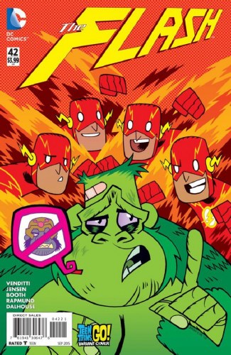 Flash (2011) #42 Teen Titans Go Variant Cover