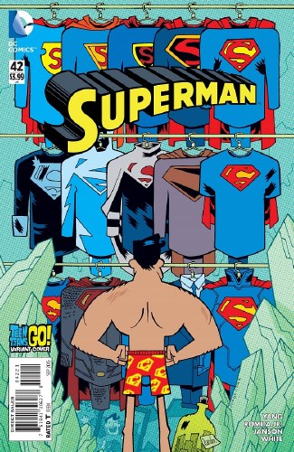 Superman (2011) #42 Teen Titans Go! Variant Cover
