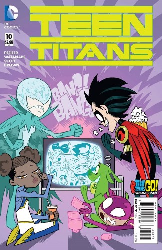 Teen Titans (2014) #10 Teen Titans Go! Cover