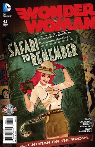 Wonder Woman (2011) #43 Bombshell Variant Cover