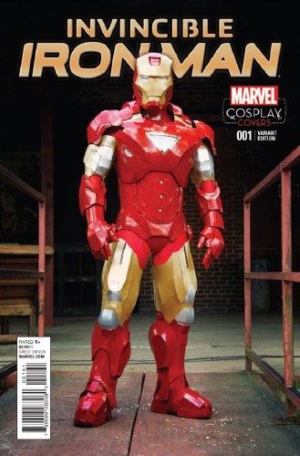 Invincible Iron Man (2015) #1 Cosplay Variant Cover