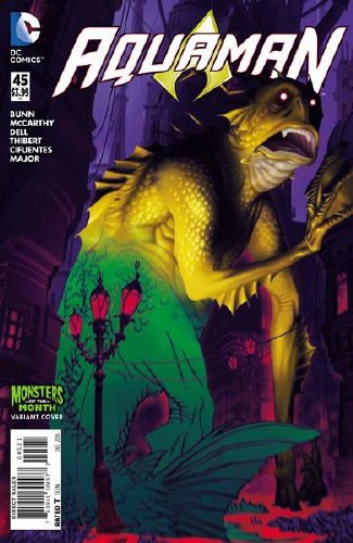 Aquaman (2011) #45 Monsters Cover