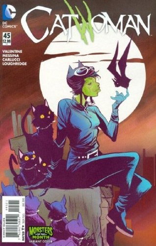 Catwoman (2011) #45 Monsters Variant Cover