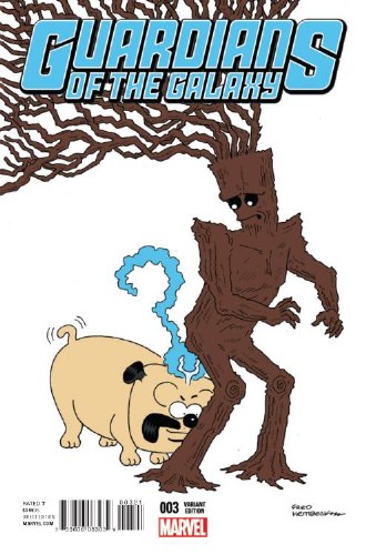 Guardians of the Galaxy (2015) #3 Hembeck 1:10 Variant Cover