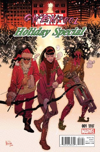 Gwenpool Holiday Special #1 Deadpool Cover