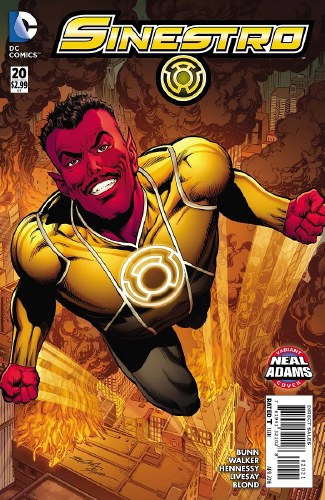 Sinestro #20 Adams Cover