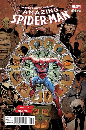 Amazing Spider-Man (2015) #9 Story Thus Far Variant Cover