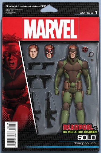 Deadpool and the Mercs for Money #2 Action Figure Variant Cover