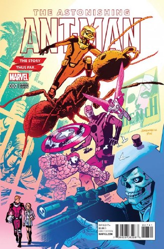 Astonishing Ant-Man #7 Story Thus Far Cover