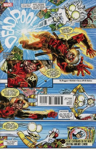 Deadpool (2015) #11 Secret Comic Variant Cover