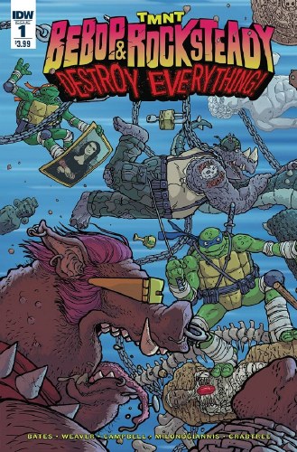 Teenage Mutant Ninja Turtles Bebop and Rocksteady Destroy Everything #5