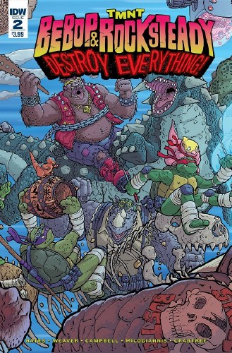Teenage Mutant Ninja Turtles Bebop and Rocksteady Destroy Everything #2