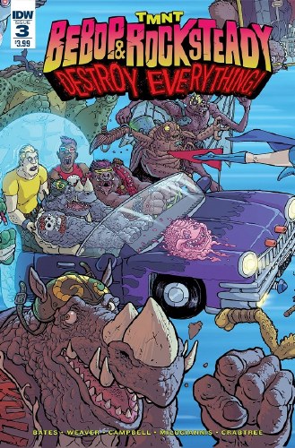 Teenage Mutant Ninja Turtles Bebop and Rocksteady Destroy Everything #3