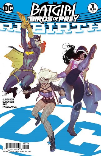 Batgirl and the Birds of Prey Rebirth #1 Caldwell Variant Cover