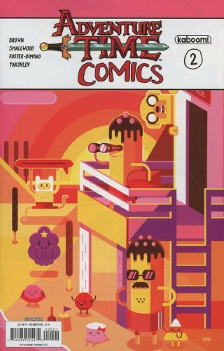 Adventure Time Comics #2 Helbetico Cover
