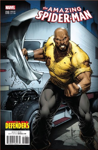 Amazing Spider-Man (2015) #18 Defenders Cover