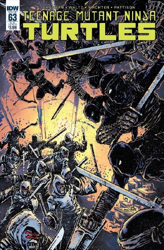 Teenage Mutant Ninja Turtles (2011) #63 Eastman Cover